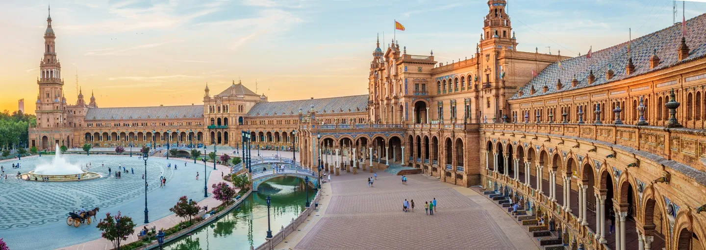 Sevilla – Merida route afbeelding