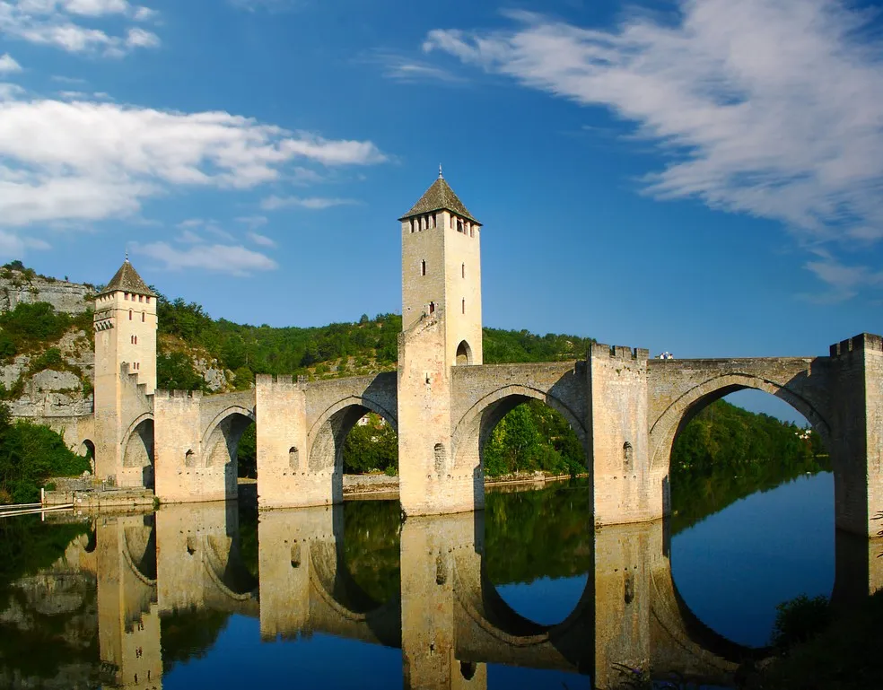Conques – Cahors route afbeelding